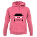 Golf Gti Mk2 Minimal unisex hoodie
