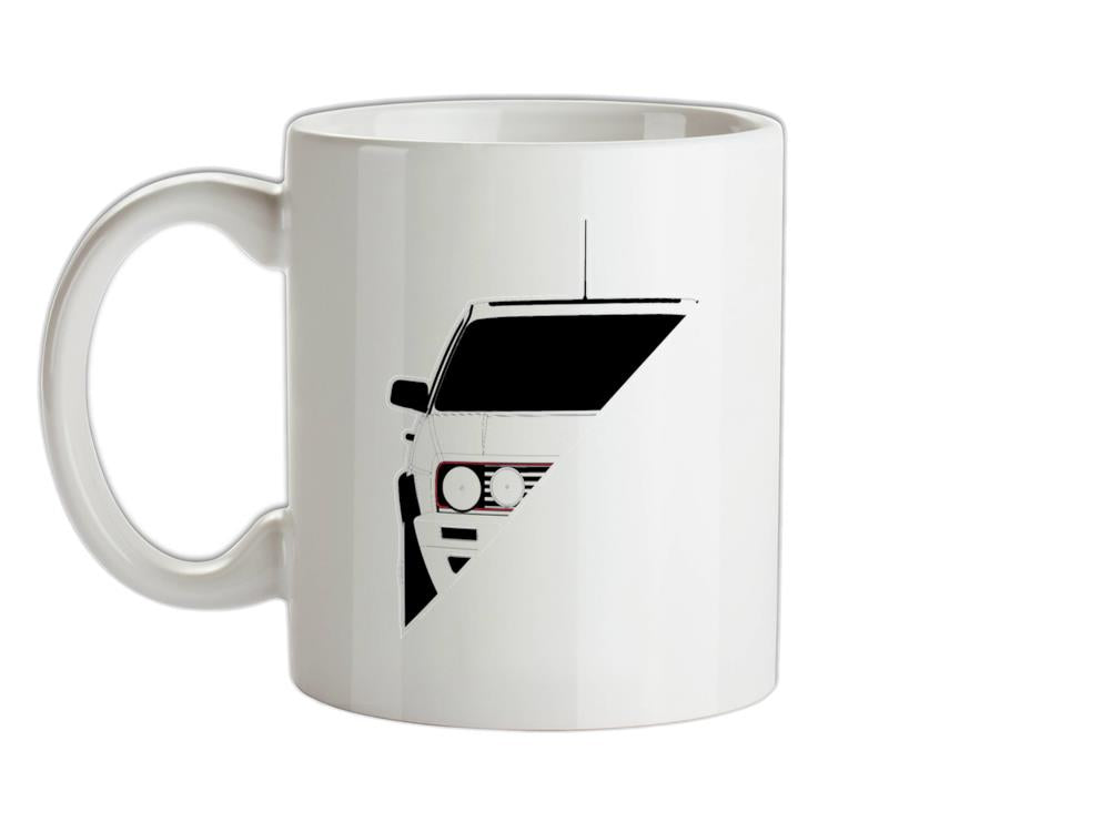 Golf GTI MK2 - Split Ceramic Mug