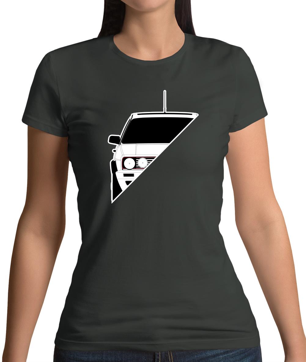 Golf Gti Mk2 Split Womens T-Shirt