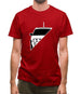 Golf Gti Mk2 Split Mens T-Shirt