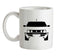 Golf MK2 - Front Ceramic Mug