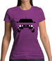 Golf Mk2 Front Womens T-Shirt