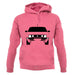 Golf Mk2 Front unisex hoodie