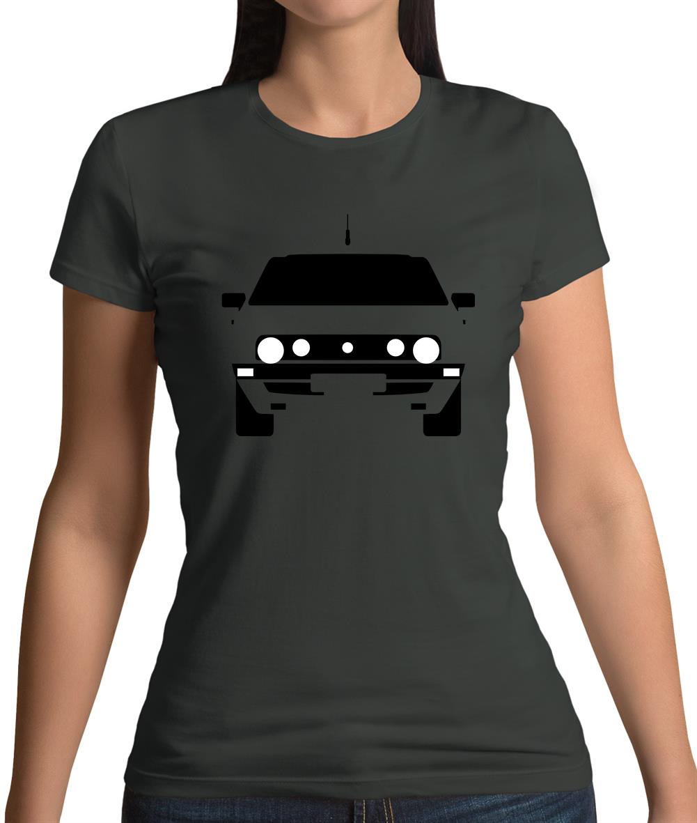 Golf Mk2 Front Womens T-Shirt