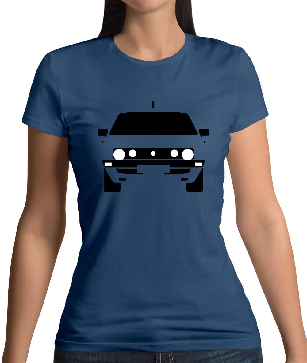 Golf Mk2 Front Womens T-Shirt