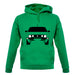 Golf Mk2 Front unisex hoodie