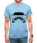 Golf Mk2 Front Mens T-Shirt