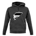 Golf Mk2 Split unisex hoodie