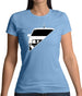 Golf Mk2 Split Womens T-Shirt