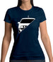 Golf Mk2 Split Womens T-Shirt