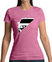 Golf Mk2 Split Womens T-Shirt