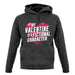 Valentine Fictional Character unisex hoodie