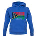 Vanuatu Barcode Style Flag unisex hoodie