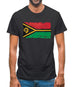 Vanuatu Grunge Style Flag Mens T-Shirt