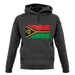 Vanuatu Grunge Style Flag unisex hoodie