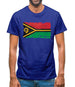 Vanuatu Grunge Style Flag Mens T-Shirt