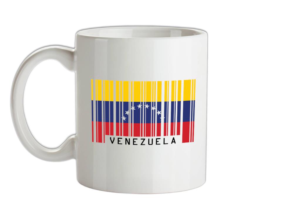 Venezuela Barcode Style Flag Ceramic Mug