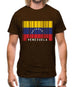 Venezuela Barcode Style Flag Mens T-Shirt