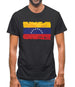 Venezuela Grunge Style Flag Mens T-Shirt