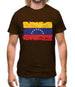 Venezuela Grunge Style Flag Mens T-Shirt