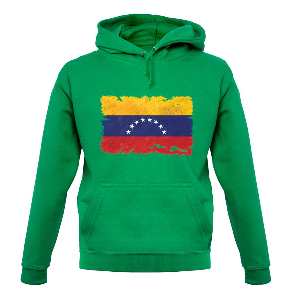 Venezuela Grunge Style Flag unisex hoodie