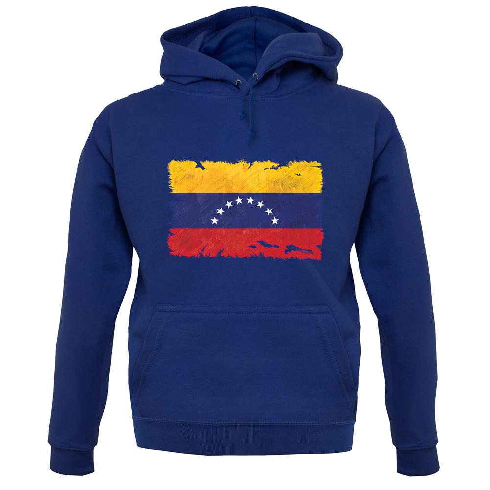 Venezuela Grunge Style Flag unisex hoodie