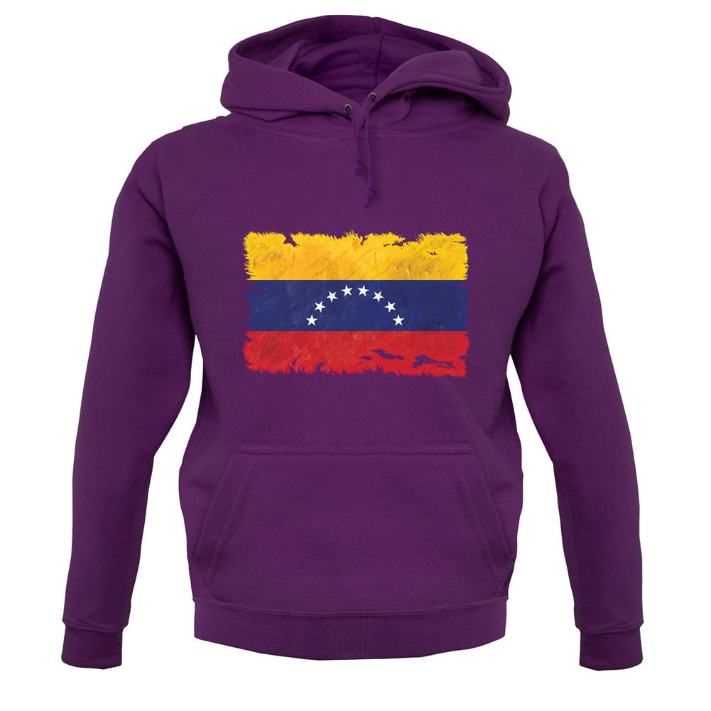 Venezuela Grunge Style Flag unisex hoodie