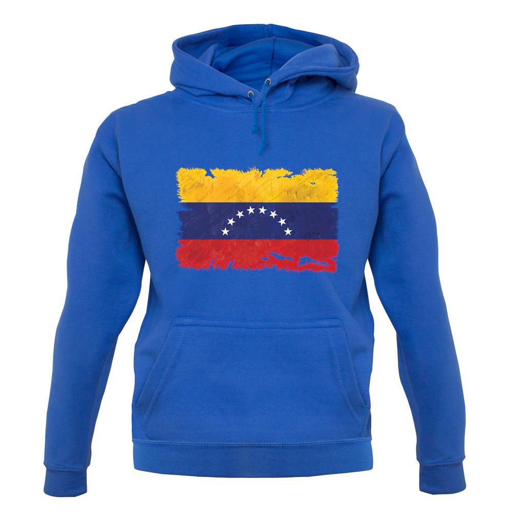 Venezuela Grunge Style Flag unisex hoodie