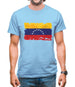 Venezuela Grunge Style Flag Mens T-Shirt