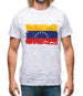 Venezuela Grunge Style Flag Mens T-Shirt