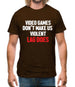 Video Games Don't Make Us Violent Mens T-Shirt