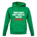 Video Games Don't Make Us Violent Unisex Hoodie