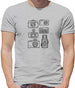 Dressdown Vintage Cameras Mens T-Shirt