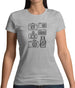 Dressdown Vintage Cameras Womens T-Shirt