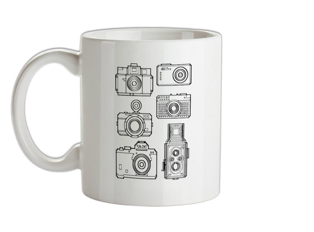 Vintage Cameras Ceramic Mug