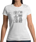 Dressdown Vintage Cameras Womens T-Shirt