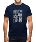 Vintage Cameras Mens T-Shirt
