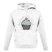 Giant Cup Cake unisex hoodie