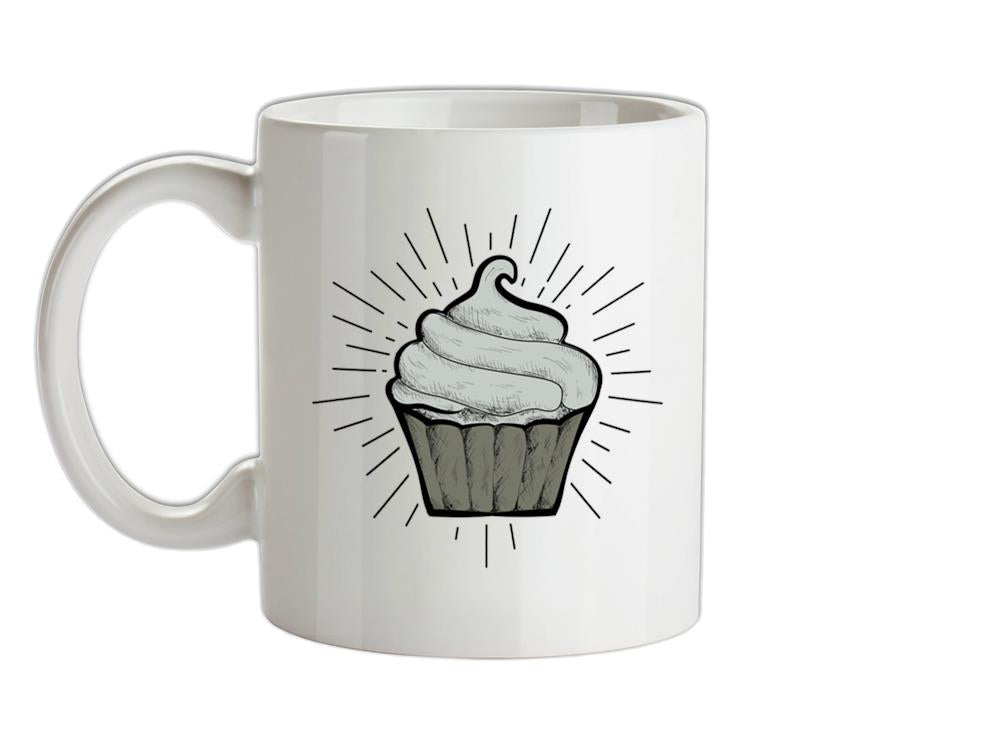 Giant Cup Cake Ceramic Mug