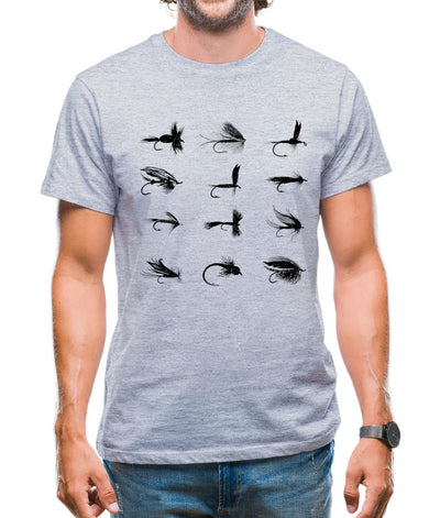 Fly Fishing Flies Mens T-Shirt
