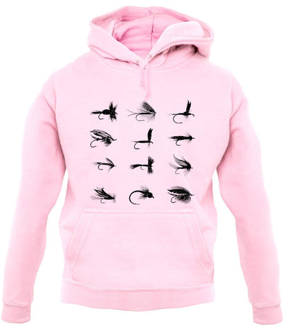 Fly Fishing Flies unisex hoodie