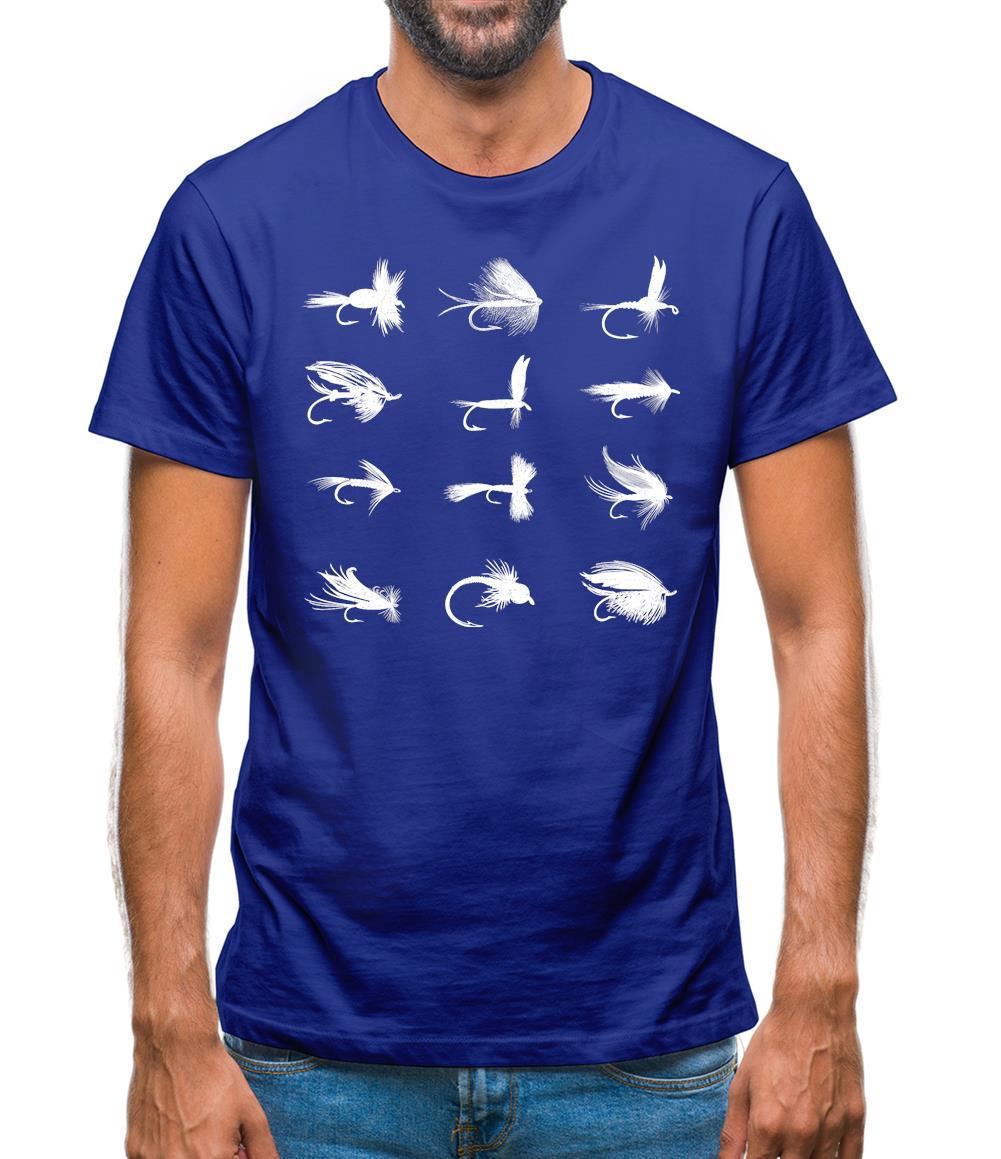 Fly Fishing Flies Mens T-Shirt