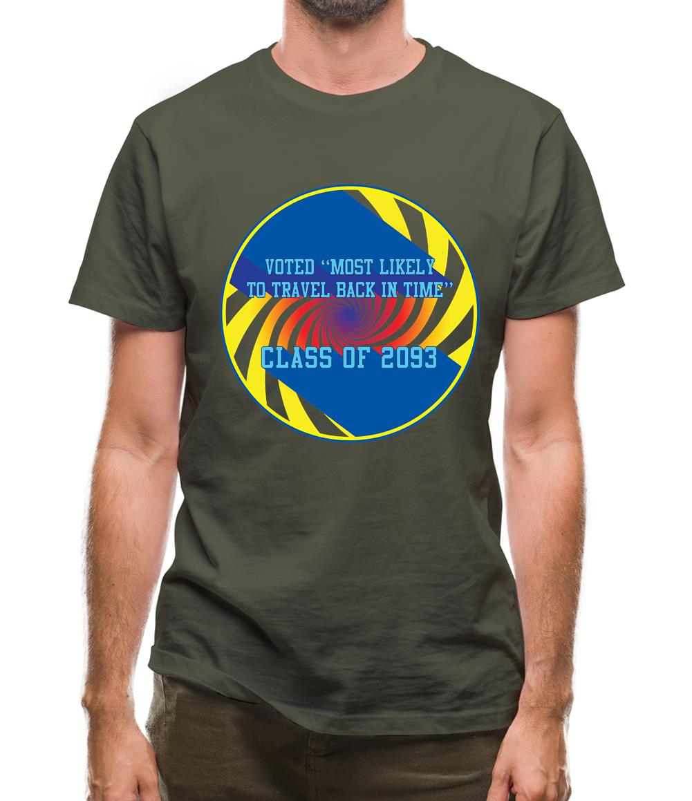 Most Likely To Time Travel Mens T-Shirt