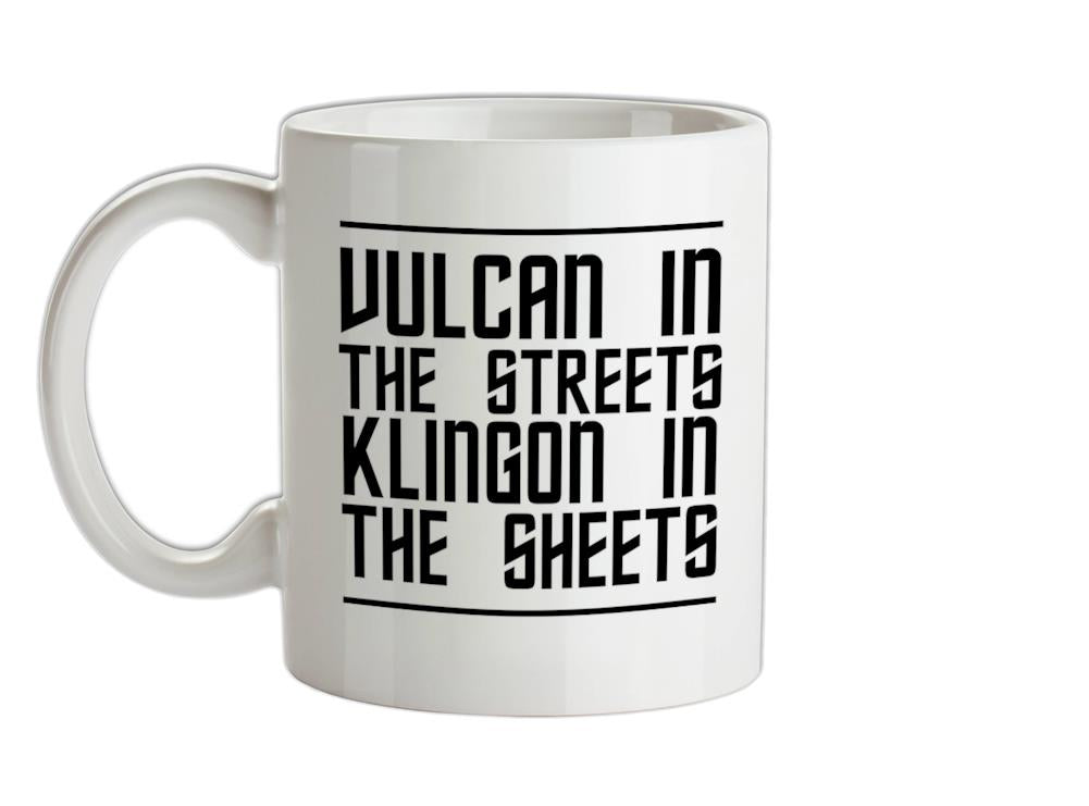 Vulcan In The Streets Ceramic Mug