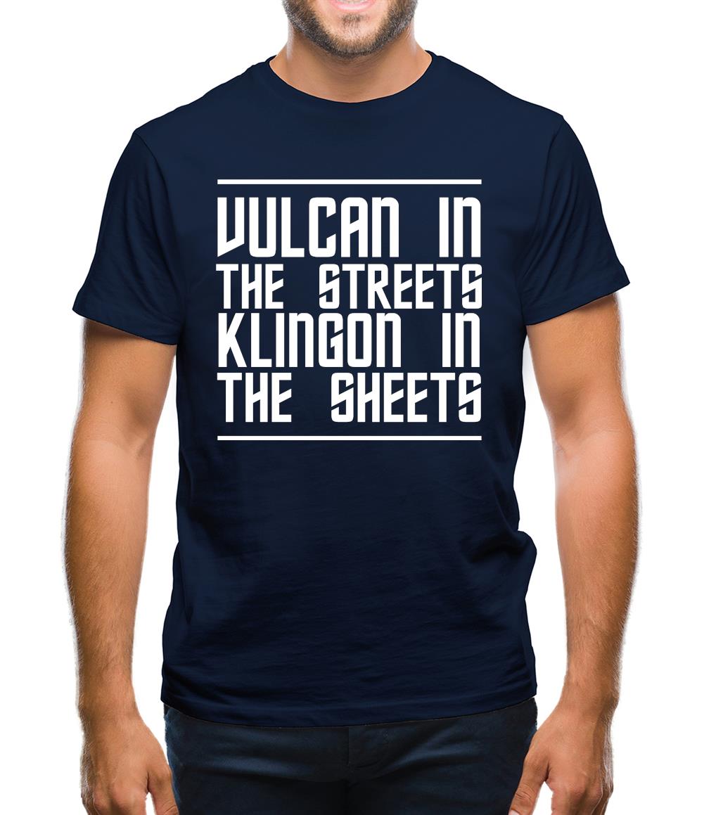 Vulcan In The Streets Mens T-Shirt