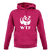 Wtf Panda unisex hoodie