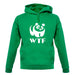 Wtf Panda unisex hoodie