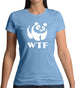 Wtf Panda Womens T-Shirt