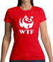 Wtf Panda Womens T-Shirt