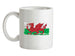 Wales Grunge Style Flag Ceramic Mug